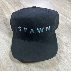 VTG 1997‎ Spawn Snapback Hat Movie Film SportCap Black Cap